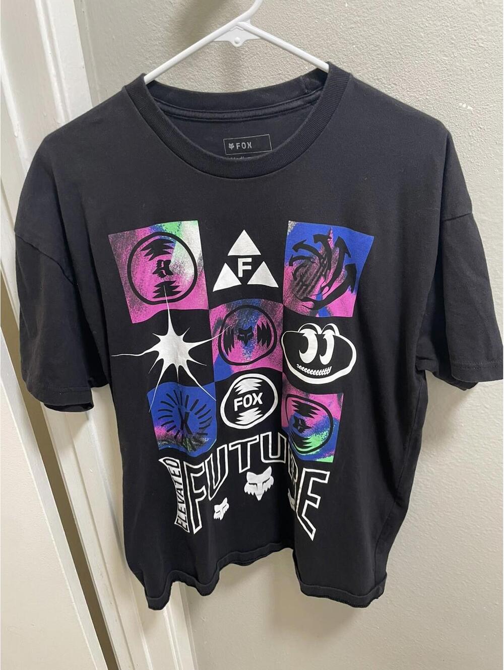 Fox Racing Image Cosmo Midweight Oversized T-Shirt Sz Medium